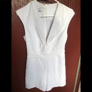 White Bebe Romper